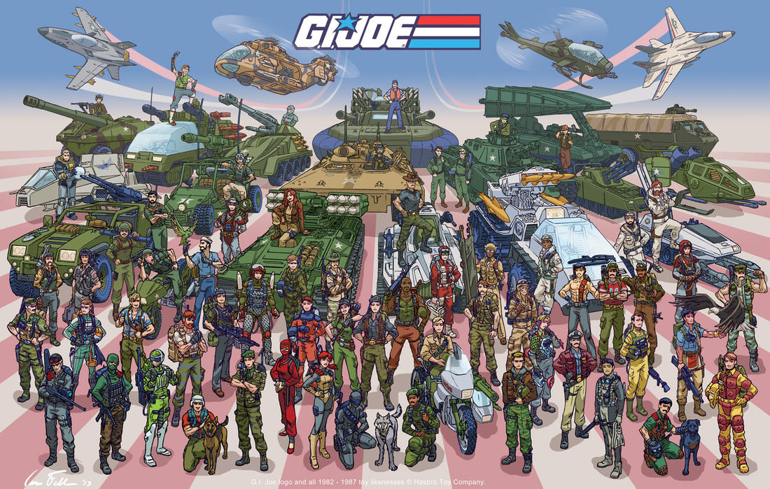 GI Joe Figures, Pieces, Parts, and More